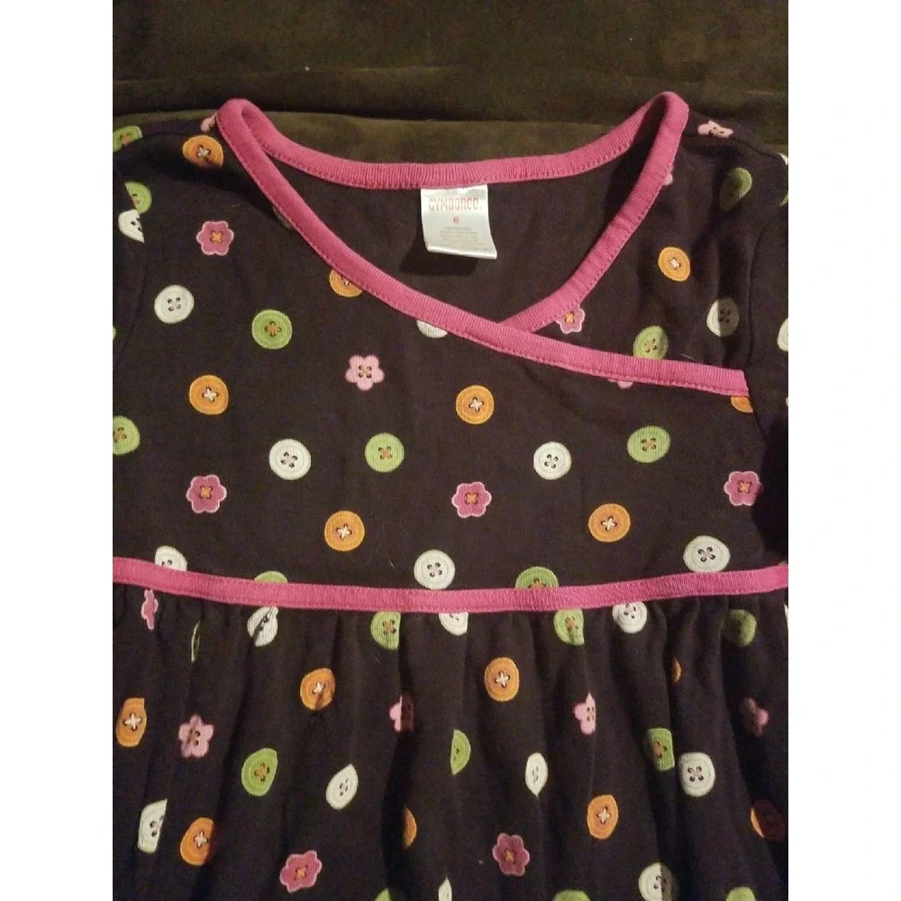 Gymboree all about buttons dress‎ 6